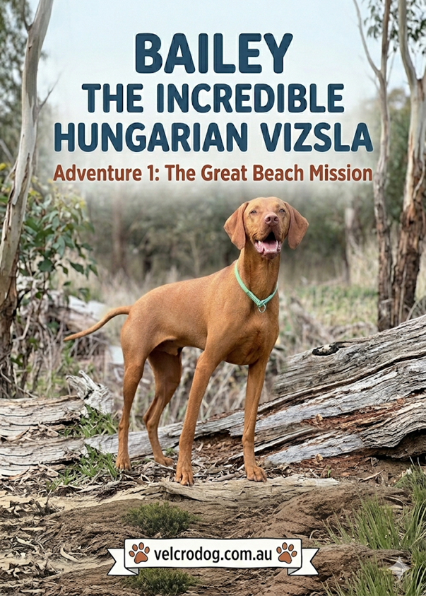 Bailey The Incredible Hungarian Vizsla Adventure 1: The Great Beach Mission
