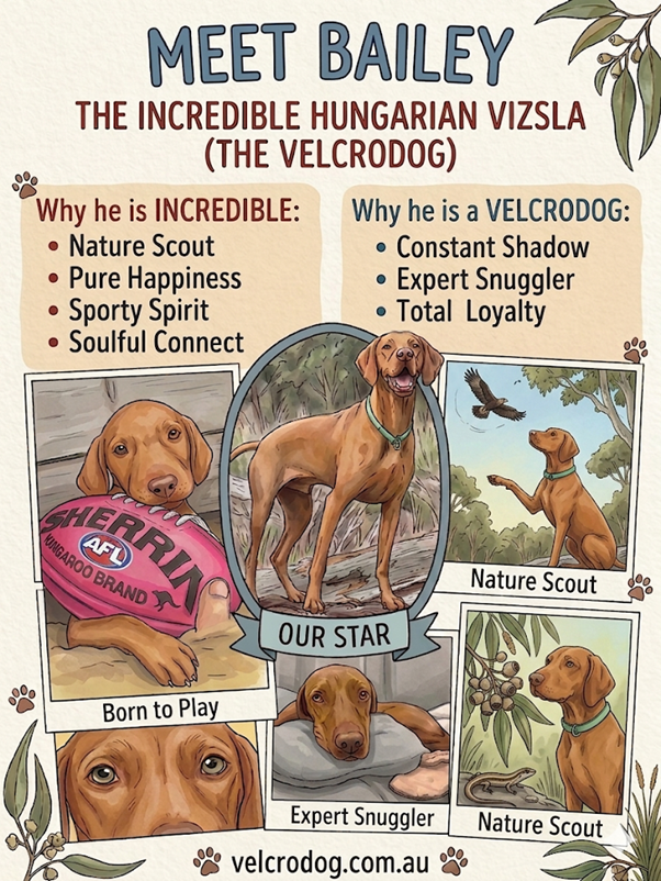 Bailey The Incredible Hungarian Vizsla Adventure 1: The Great Beach Mission